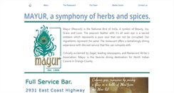 Desktop Screenshot of mayur-oc.com